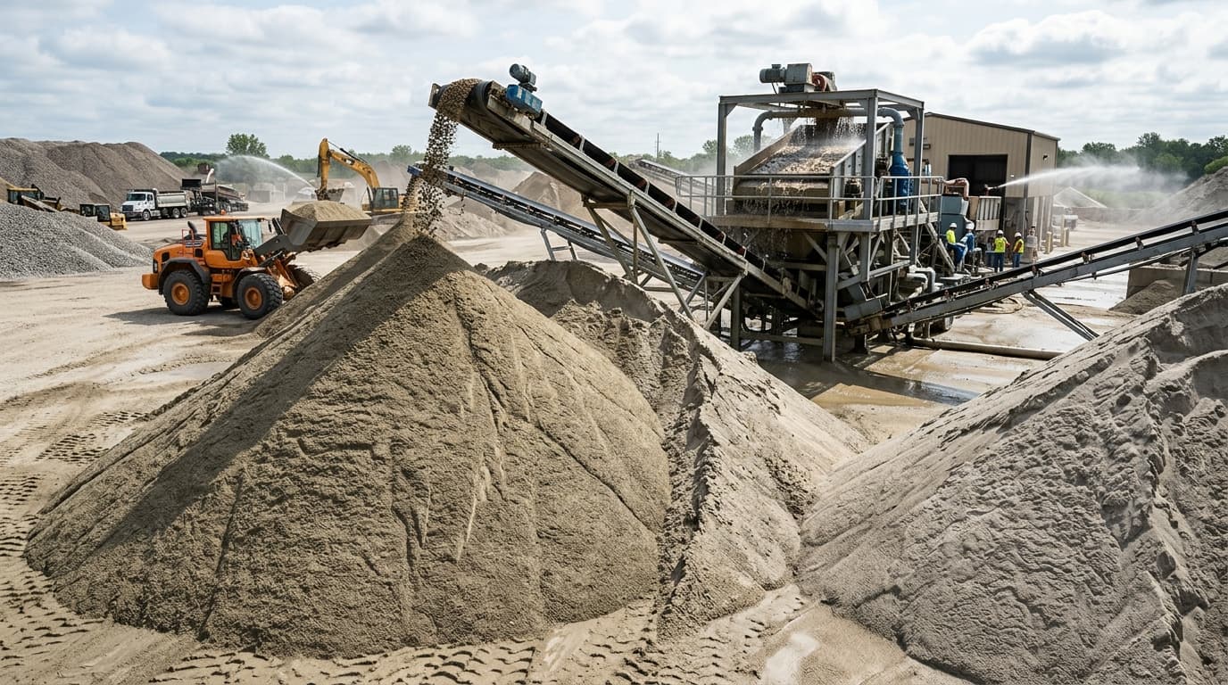 Manufactured M-Sand & Plastering Sand