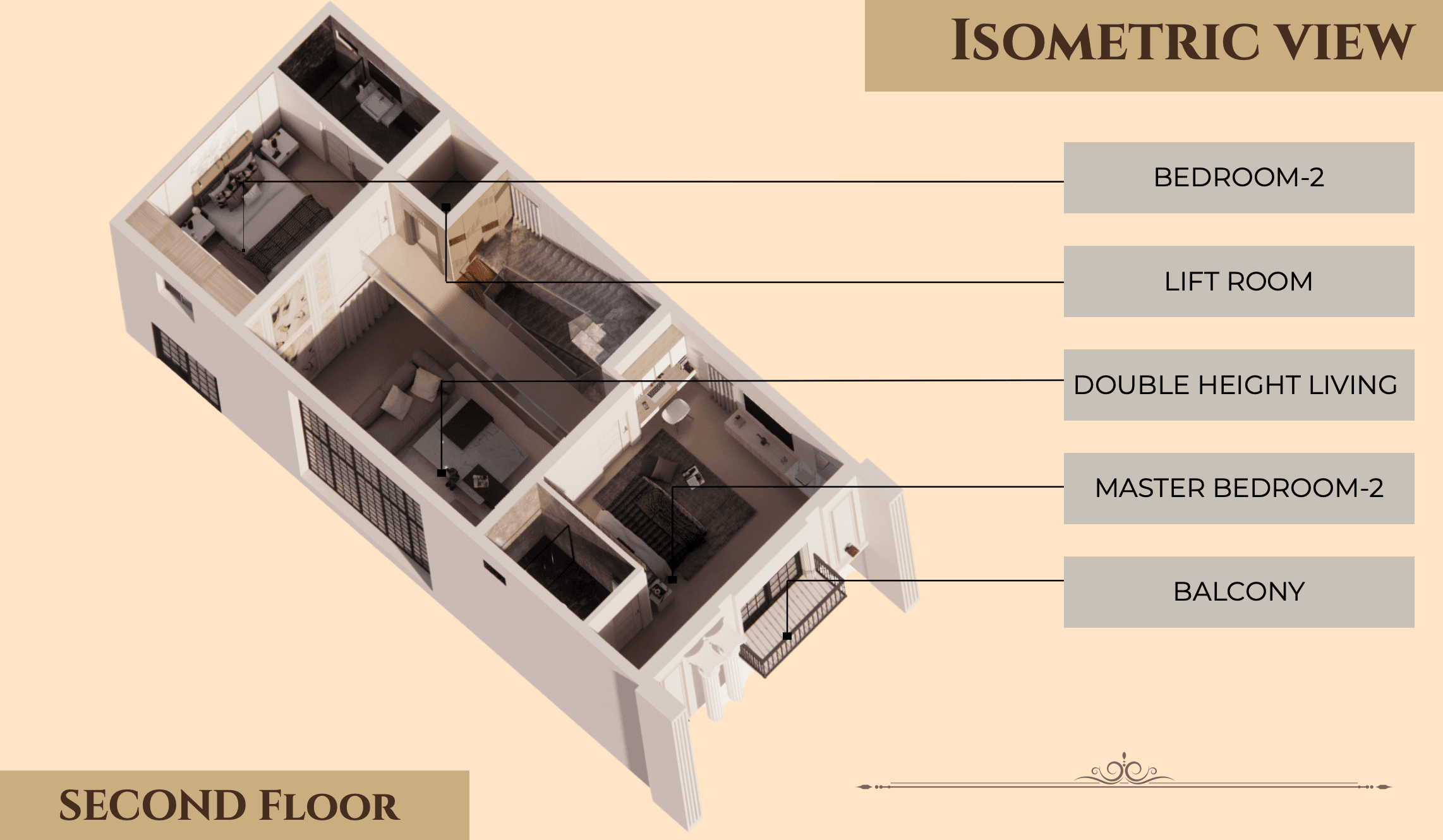 Thumbnail Second Floor 3D Cut-Section